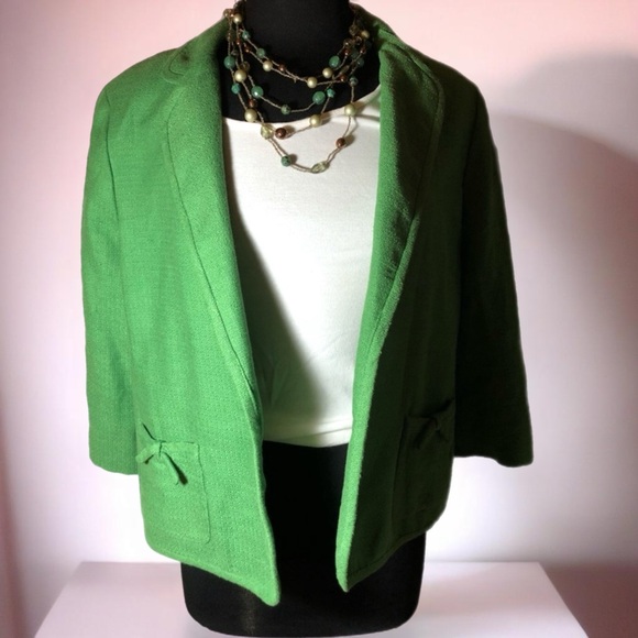 Talbots Cotton/linen Jacket - size 16 - Picture 1 of 10
